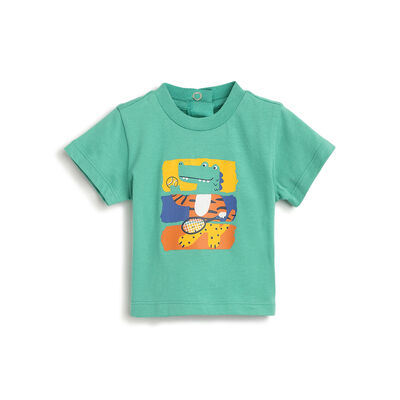 Boys Graphic Printed Short Sleeve T-Shirt